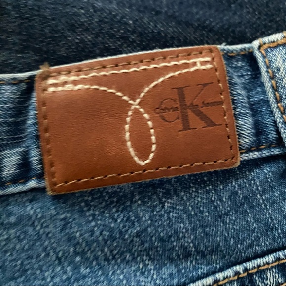 Calvin klein jeans flare leg medium dark denim - Picture 9 of 10